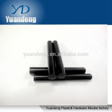 black nylon rod plastic/teflon rod/pom plastic rod